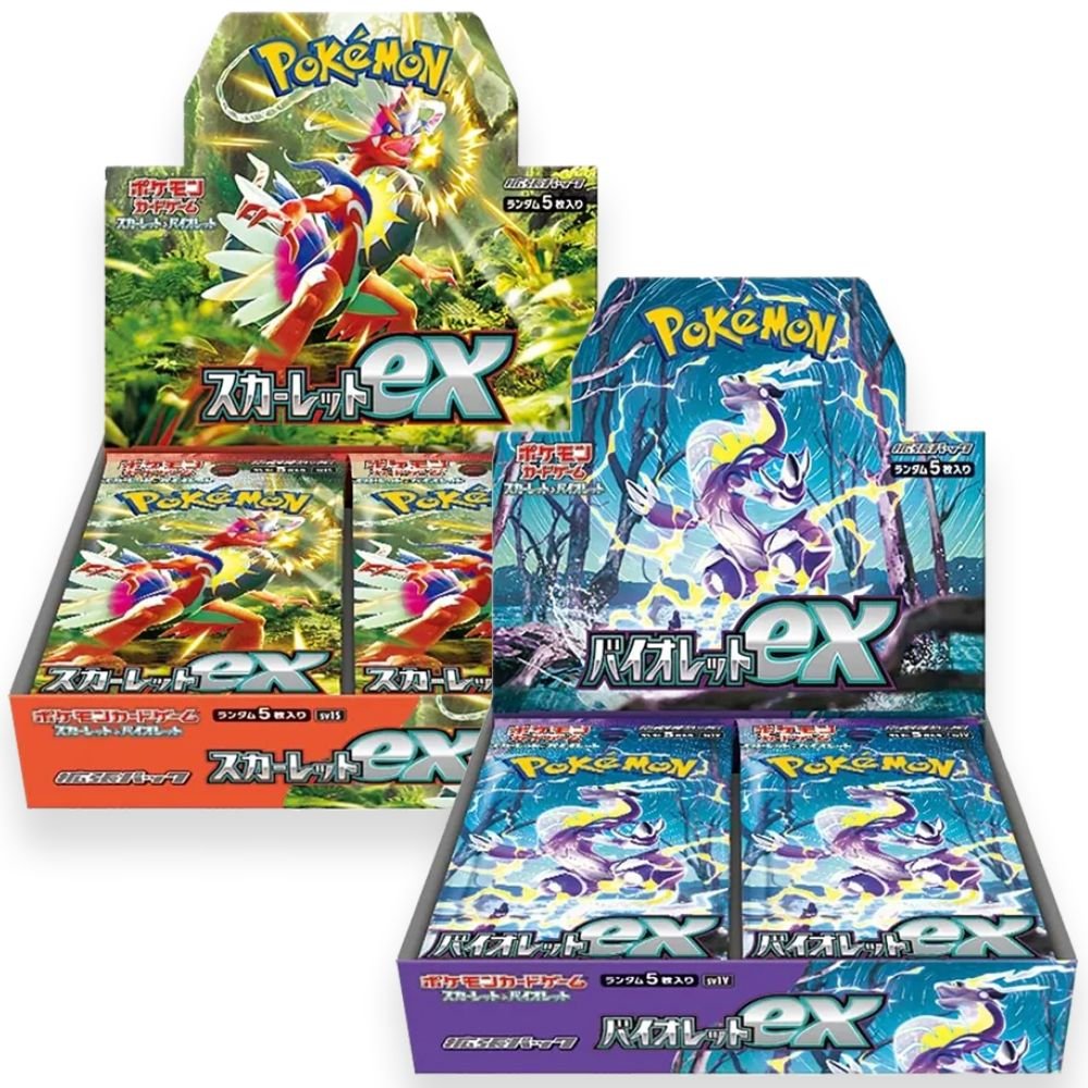 Japanese Pokemon Booster Boxes