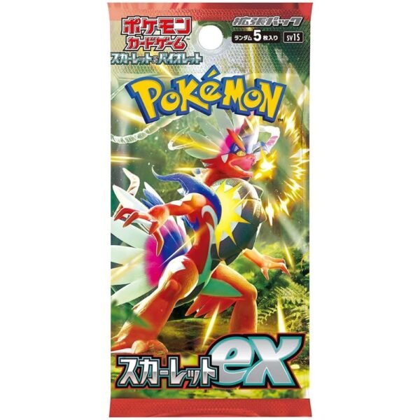 Scarlet EX Booster Pack